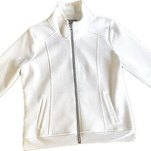 Woman new/like new white sport jacket.  Size M.